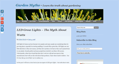 Desktop Screenshot of gardenmyths.com